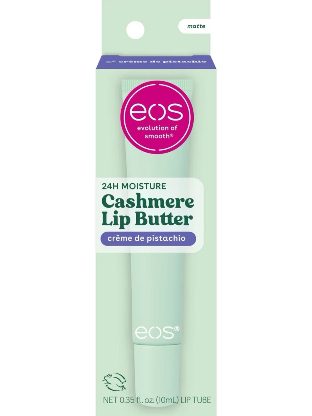 BRAND 🆕 EOS Cashmere Lip Butter - Crème De Pistachio 🌿✨